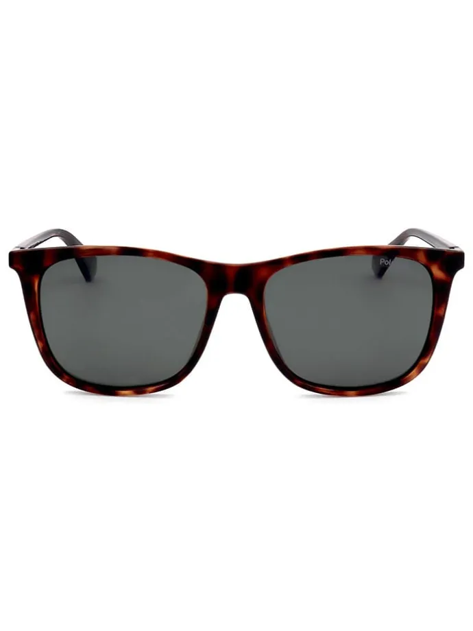 Herren-Sonnenbrille in Braun/ Grau