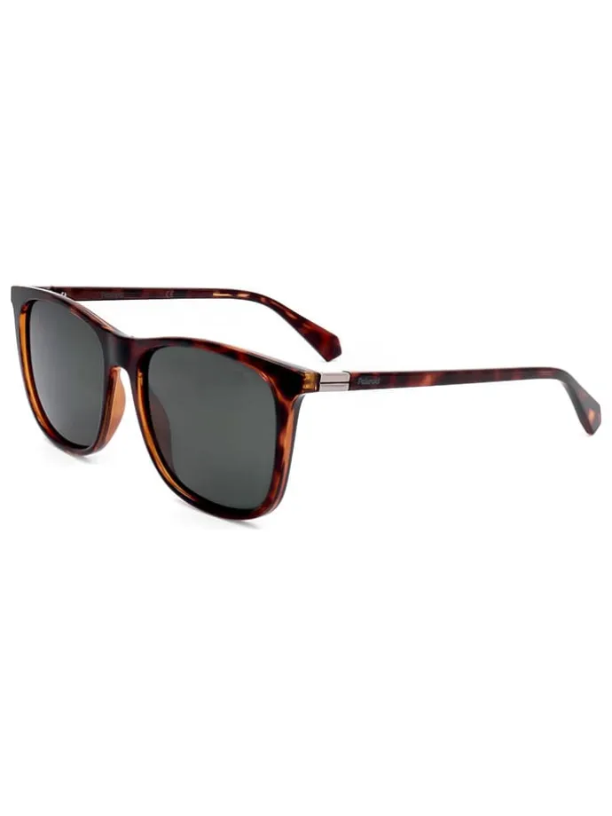 Herren-Sonnenbrille in Braun/ Grau