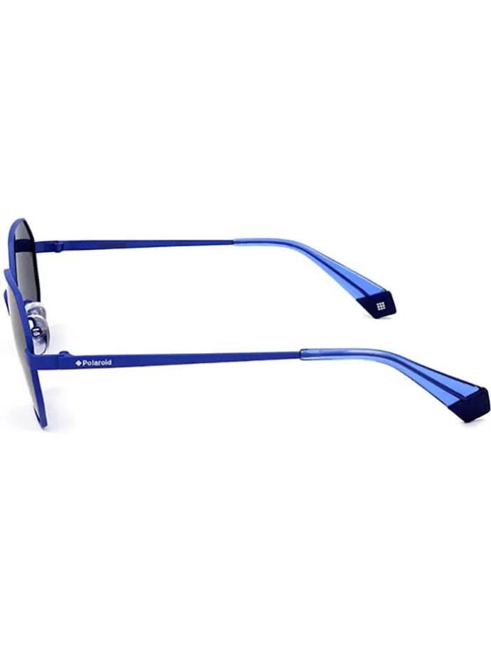 Herren-Sonnenbrille in Dunkelblau/ Blau