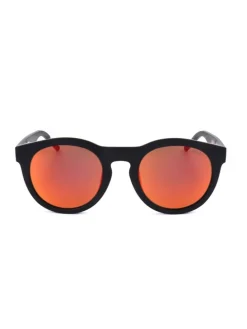 Herren-Sonnenbrille in Schwarz/ Orange