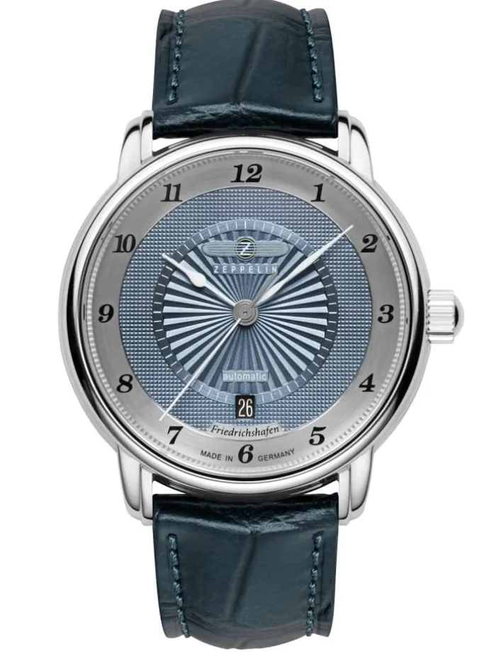 Herrenuhr Automatik Friedrichshafen Blau