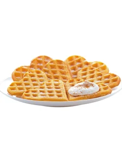 Herzwaffeleisen in Schwarz