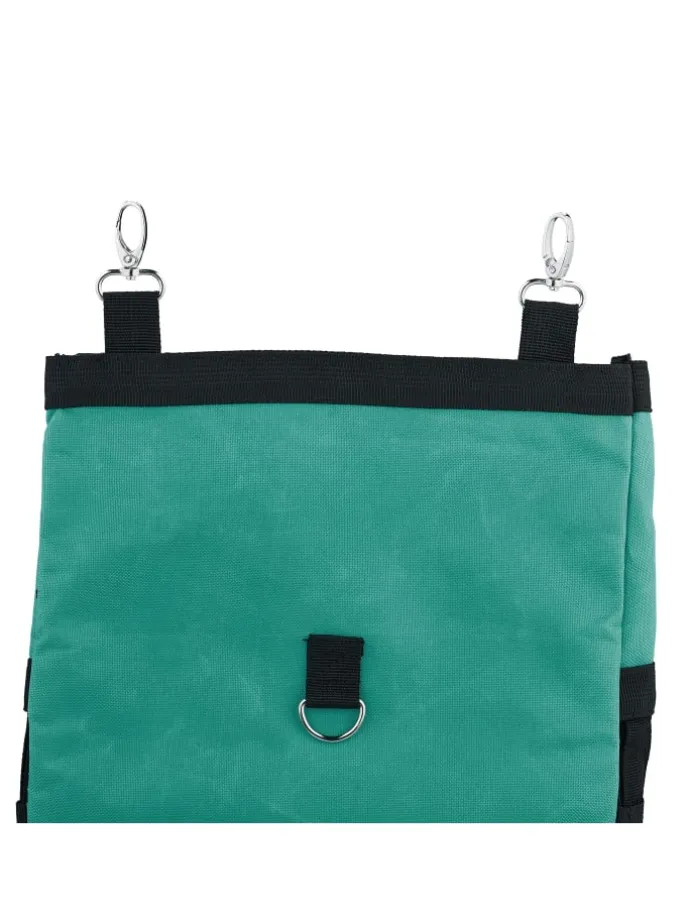 Heutasche in Grün/ Schwarz - (B)30 x (H)30 cm