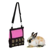 Heutasche in Pink/ Schwarz - (B)30 x (H)30 cm