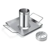 Hähnchenhalter Grillhähnchen Edelstahl in silber