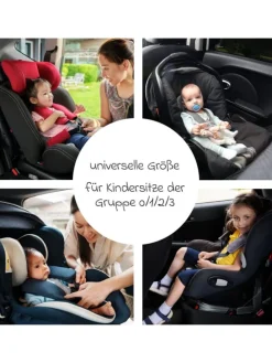 Hitzeschutz-Abdeckung für Kindersitz in silber