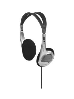 HK-229 Leichtkopfhörer, On-Ear, Super Bass, Silber in Silber