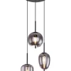 Hängeleuchte "Backy" in Grau - Ø 46 cm