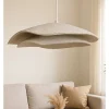 Hängeleuchte in Creme - (H)65 x Ø 50 cm