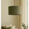 Hängeleuchte in Grün - (H)60 x Ø 30 cm