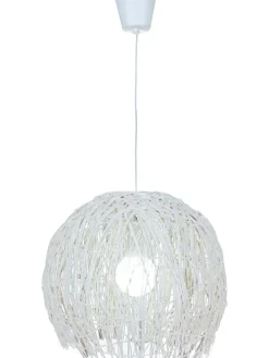 Hängeleuchte "Struwel" in Weiß - Ø 35 cm