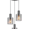 Hängeleuchte "TULIVAR" in gray