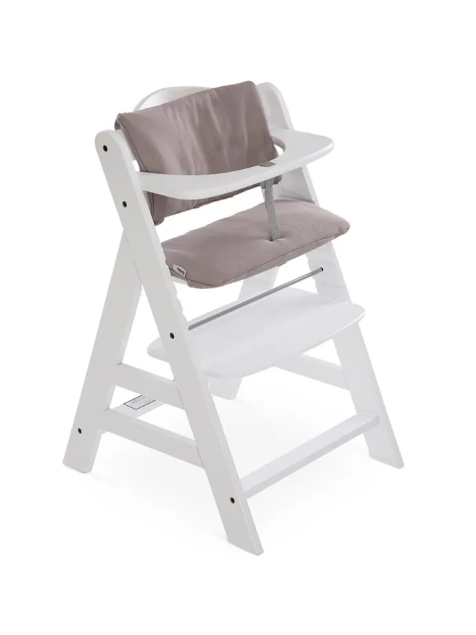 Hochstuhlauflage Deluxe - Stretch Beige in beige