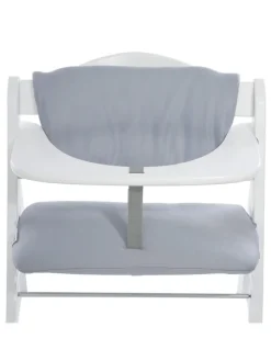 Hochstuhlauflage Deluxe - Stretch Grey in grau