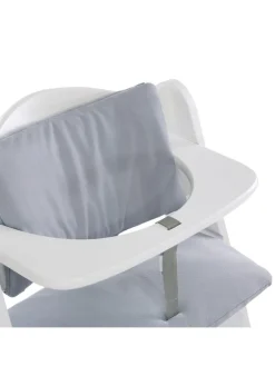 Hochstuhlauflage Deluxe - Stretch Grey in grau