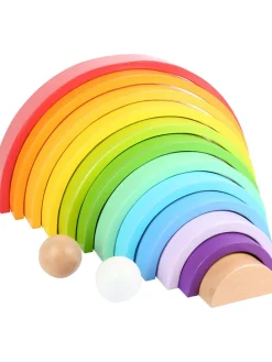 Holzbausteine "Regenbogen XL" - ab 12 Monaten