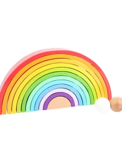 Holzbausteine "Regenbogen XL" - ab 12 Monaten