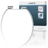 Holzkern WC-Sitz WHITE, mit Absenkautomatik