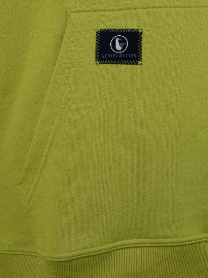 Hoodie "Captain Cord" in palm green