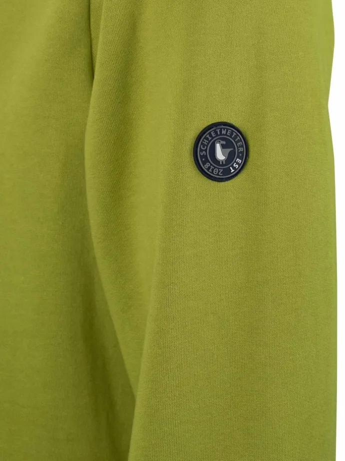 Hoodie "Captain Cord" in palm green