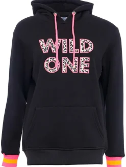 Hoodie "Dorota" in Schwarz
