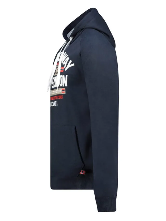 Hoodie "Germanito" in Dunkelblau