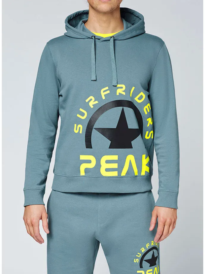 Hoodie in Blau