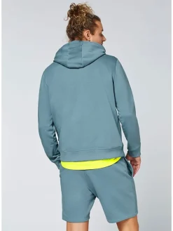 Hoodie in Blau