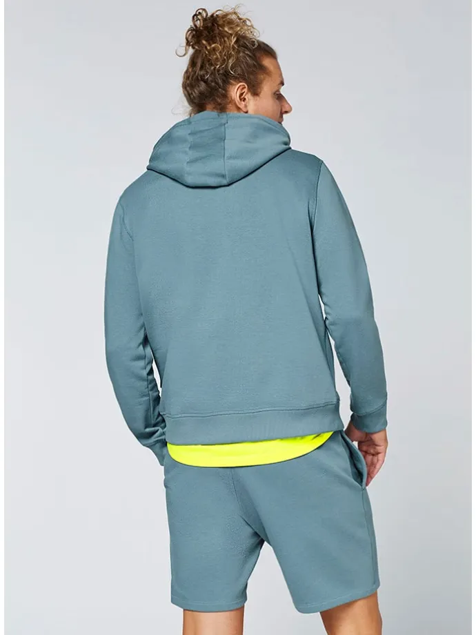 Hoodie in Blau
