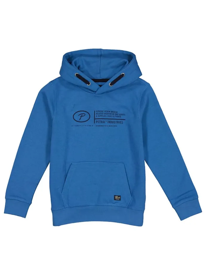 Hoodie in Blau