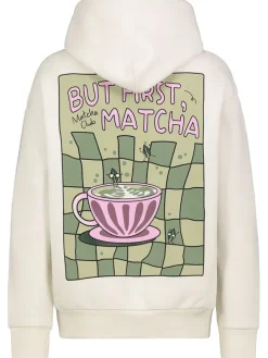 Hoodie in Creme