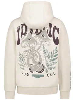 Hoodie  in Creme