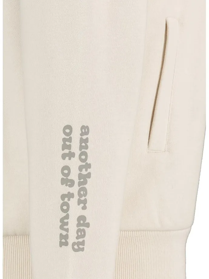Hoodie in Creme