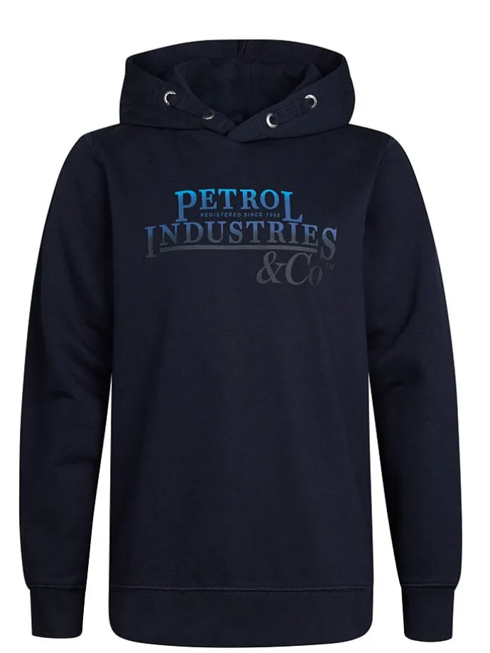 Hoodie in Dunkelblau