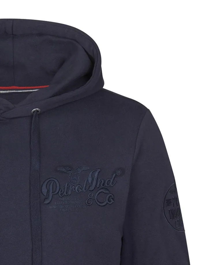 Hoodie in Dunkelblau