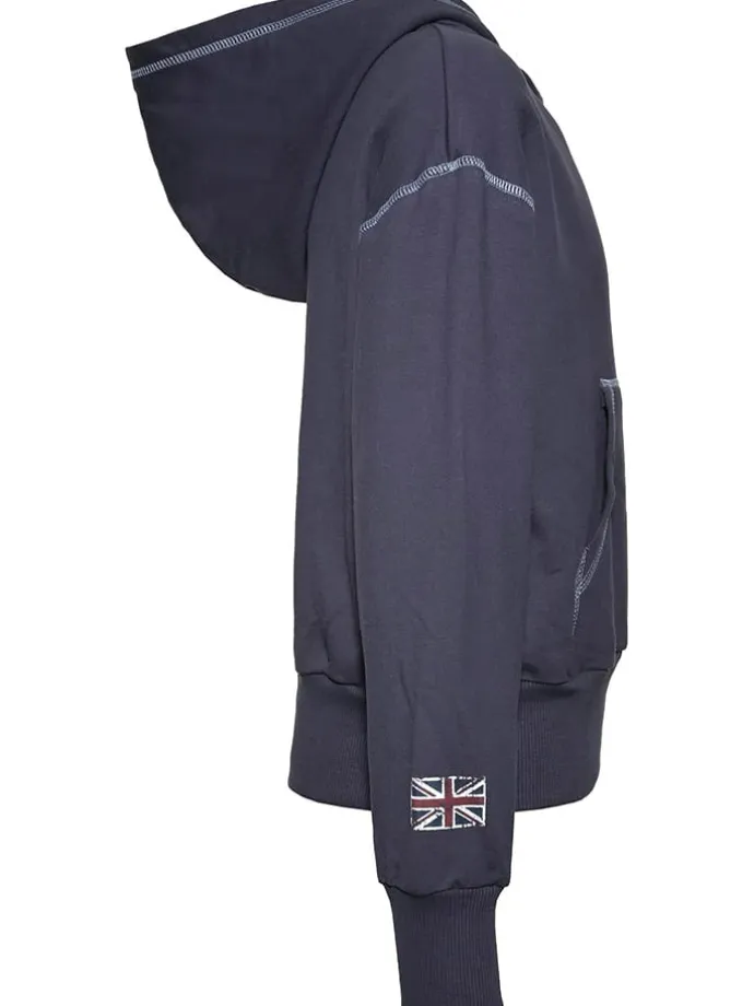 Hoodie in Dunkelblau