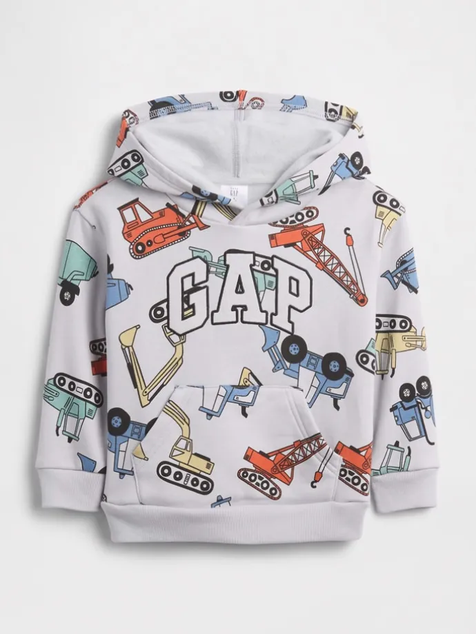 Hoodie in Grau
