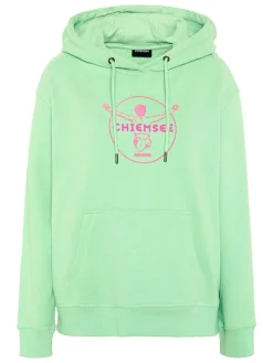 Hoodie in Grün