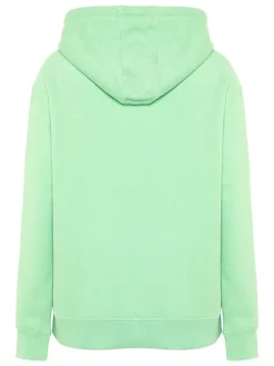 Hoodie in Grün