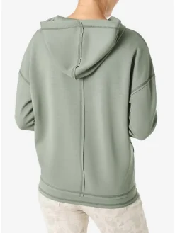 Hoodie in Grün