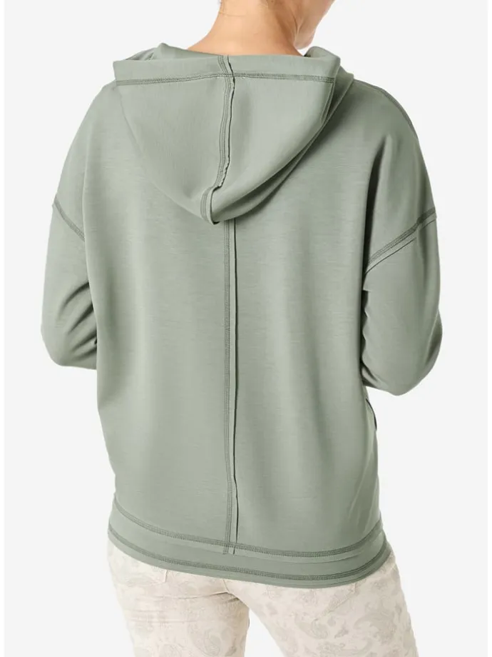 Hoodie in Grün
