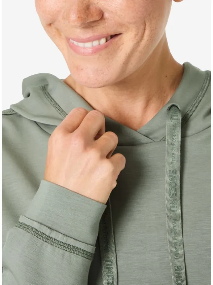 Hoodie in Grün
