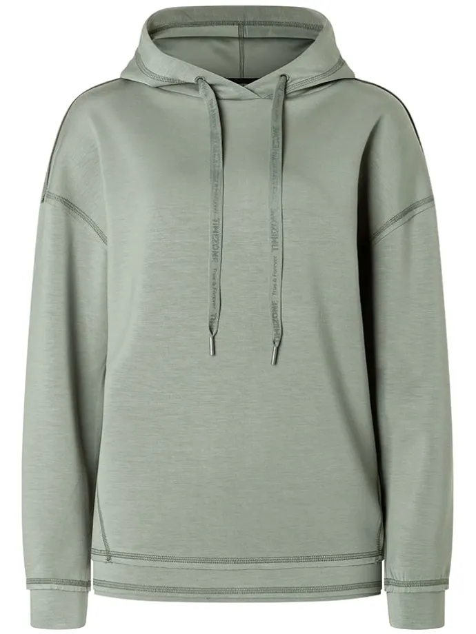 Hoodie in Grün