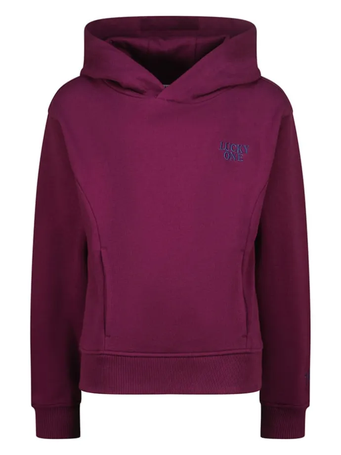 Hoodie in Lila
