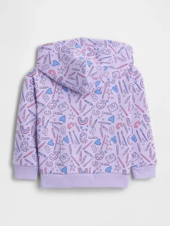 Hoodie in Lila