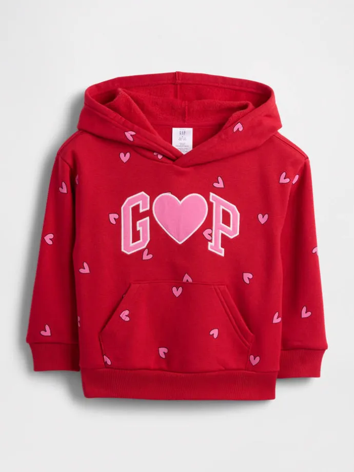 Hoodie in Rot