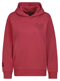 Hoodie in Rot