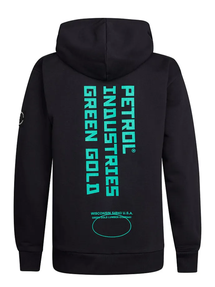 Hoodie in Schwarz