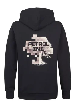 Hoodie in Schwarz