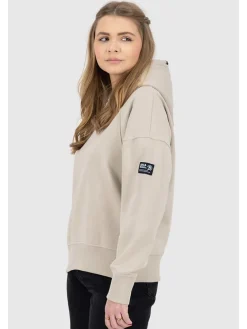 Hoodie "Jessy" in Taupe